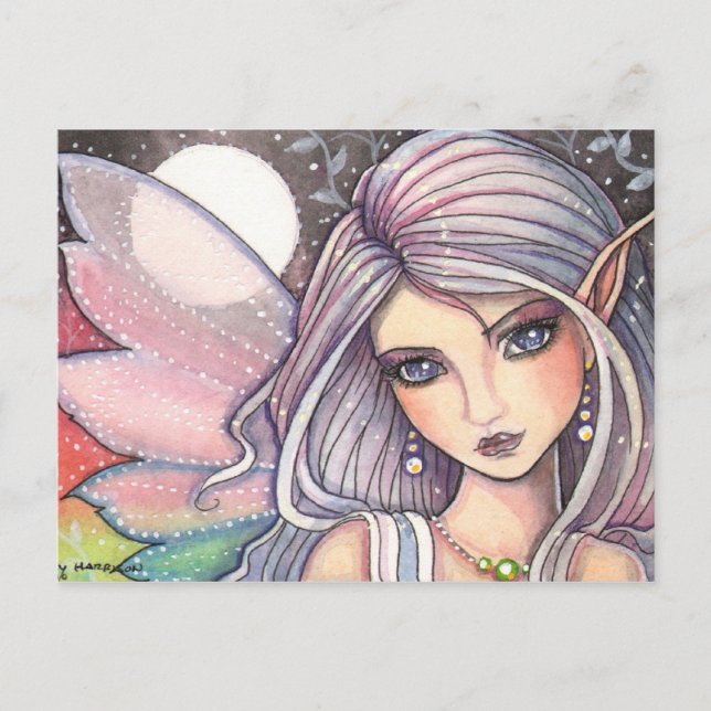 Carte postale Jewel Fairy par Molly Harrison (Devant)