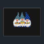 Carte Postale Jewish Menorah Three Gnomes Happy Chanukah Gnome H<br><div class="desc">Gnomes Thanksgiving Halloween Merry Christmas and Happy Hallothanksmas outfit is gift for boys,  girls,  kids,  mom,  dad,  grandma,  men,  women,  teacher. October,  November,  And December,  Mix of Winter and Autumn! Celebrate the holidays with friends and family</div>