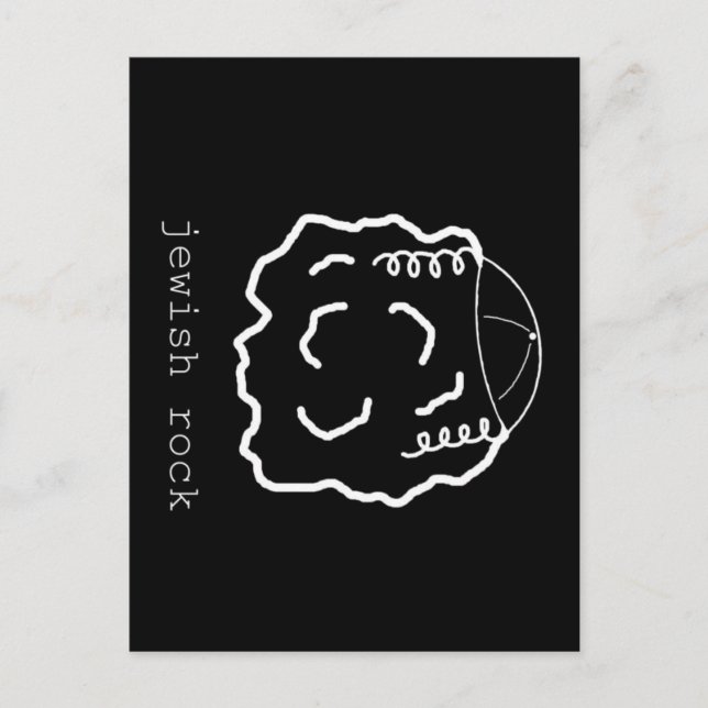 Carte postale Jewish Rock (Devant)