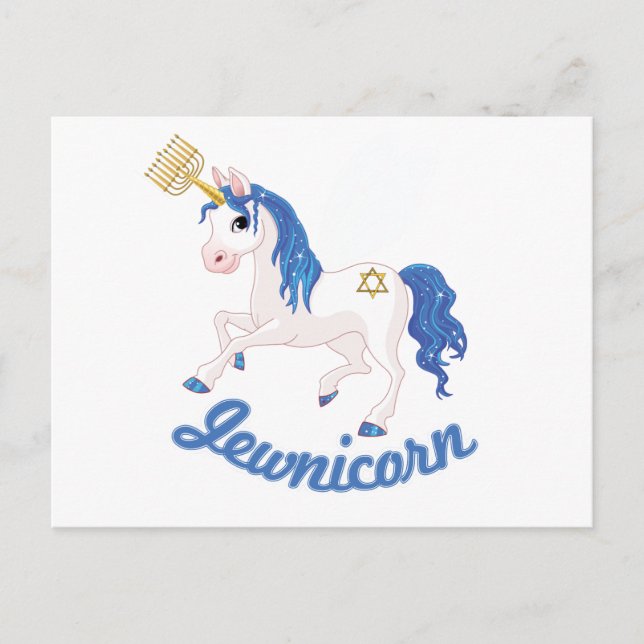 CARTE POSTALE JEWNICORN (Devant)