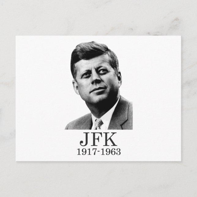 Carte Postale JFK - John F. Kennedy (Devant)