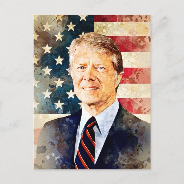 Carte Postale Jimmy Carter (Devant)