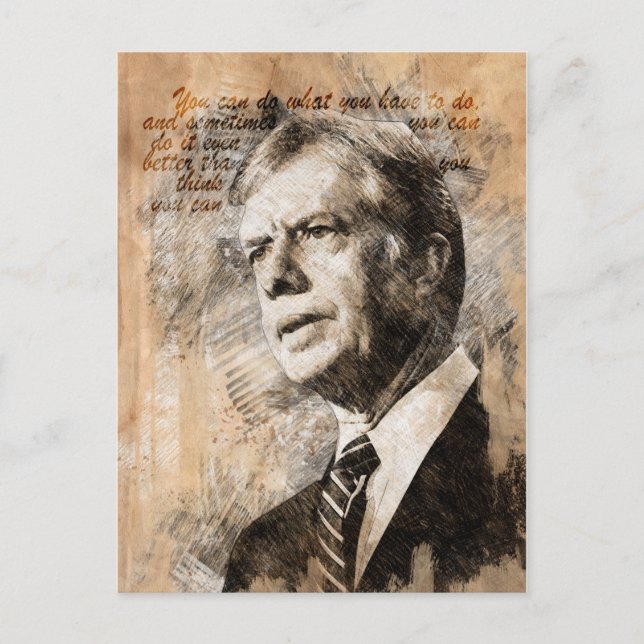 Carte Postale Jimmy Carter (Devant)