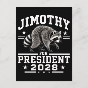 Carte Postale Jimothy président 2028