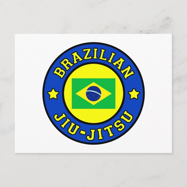 Carte Postale Jiu Jitsu (Devant)
