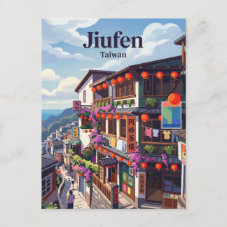 Carte Postale Jiufen Taïwan