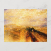 Carte postale JMW Turner Rain Steam and Speed