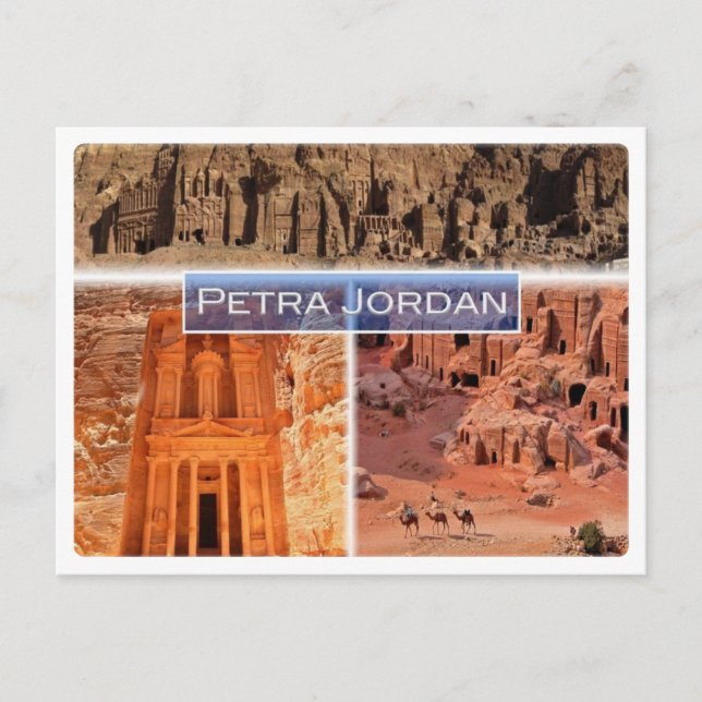 Carte Postale JO Jordan - Petra - (Devant)