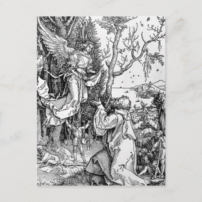 Carte Postale Joachim et l'ange (Devant)
