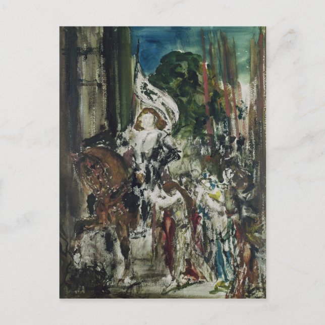 Carte Postale Joan d'Arc (Devant)