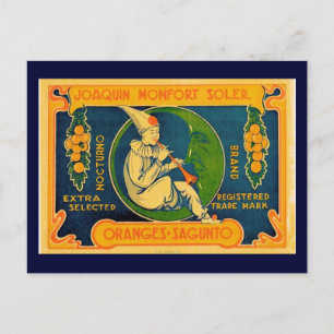 Carte Postale Joaquin Oranges