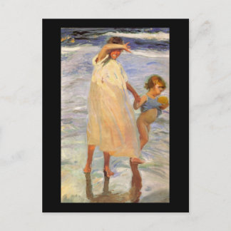 Carte Postale Joaquín Sorolla y Bastida 2 Soeurs