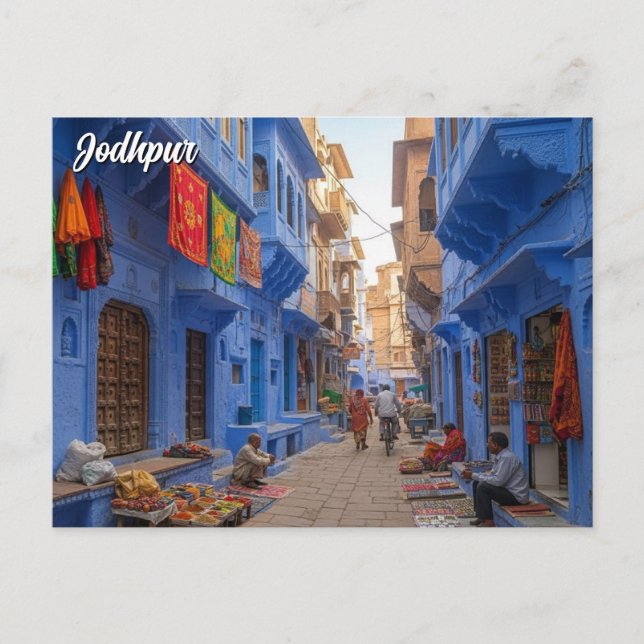Carte Postale Jodhpur Inde (Devant)
