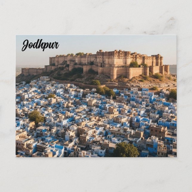Carte Postale Jodhpur Inde (Devant)
