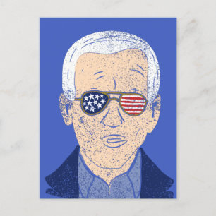 Carte Postale Joe Biden 2020 - Graphique en détresse