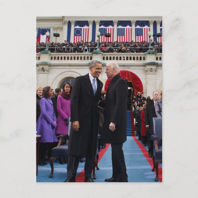 Carte Postale Joe ! Biden et Barack Obama (Devant)