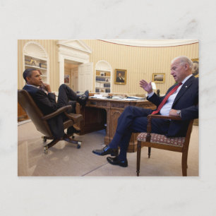 Carte Postale Joe Biden et Barack Obama