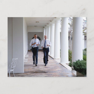 Carte Postale Joe Biden et Barack Obama