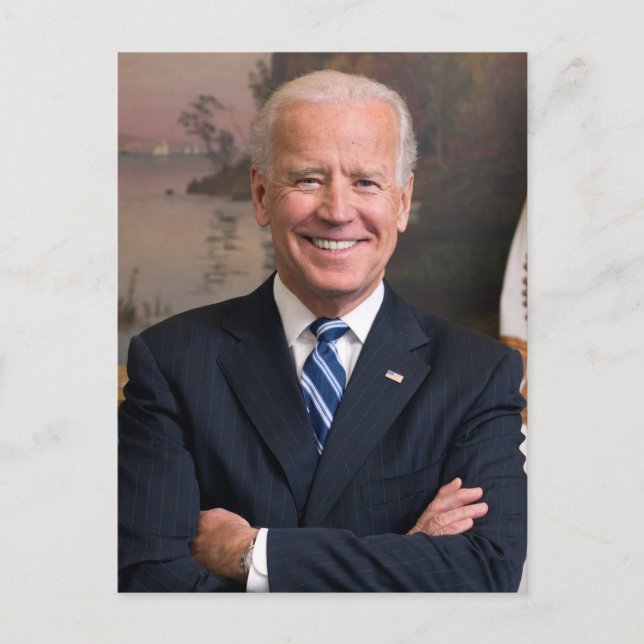 Carte Postale Joe Biden Official Portrait, ZSSG (Devant)