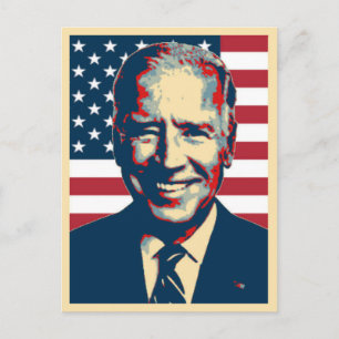 Carte Postale Joe Biden Patriotique