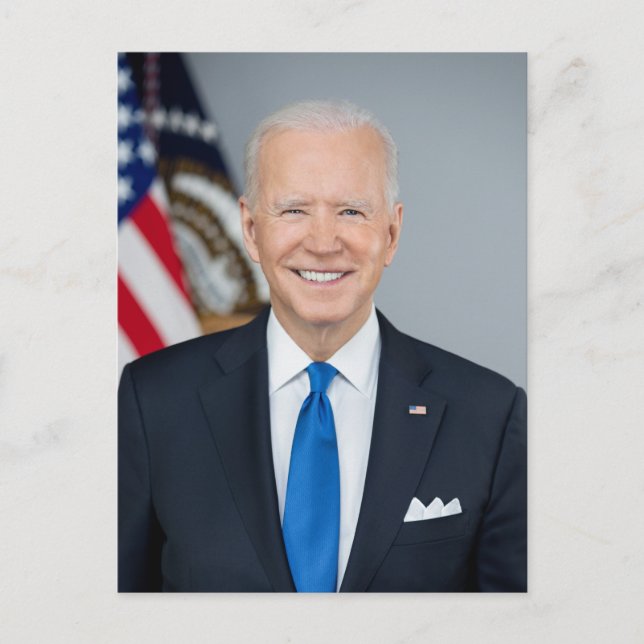 Carte Postale JOE BIDEN Président (Devant)