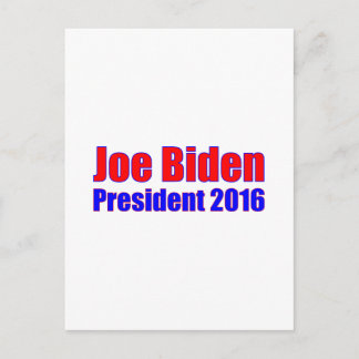 Carte Postale Joe Biden Président 2016