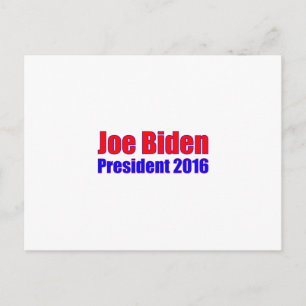 Carte Postale Joe Biden Président 2016