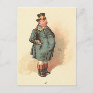 Carte Postale Joe (Le Gros Garçon) Kyd, Dickens The Pickwick Pap