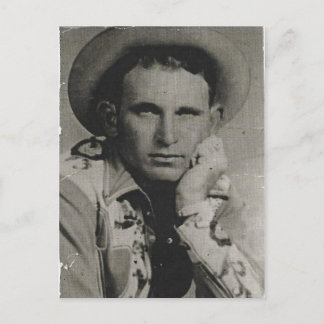 Carte Postale Joe Watts, Texas Cowboy