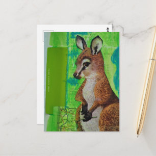 Carte Postale Joey Mixed Media