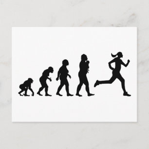 Carte Postale Jogging