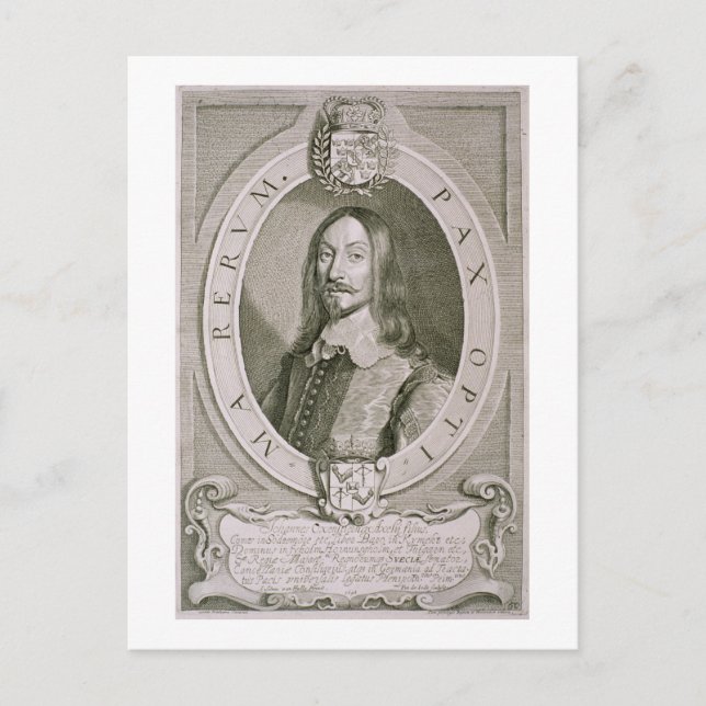 Carte Postale Johan Axelsson Oxenstierna (1611-57) Comte de Sode (Devant)