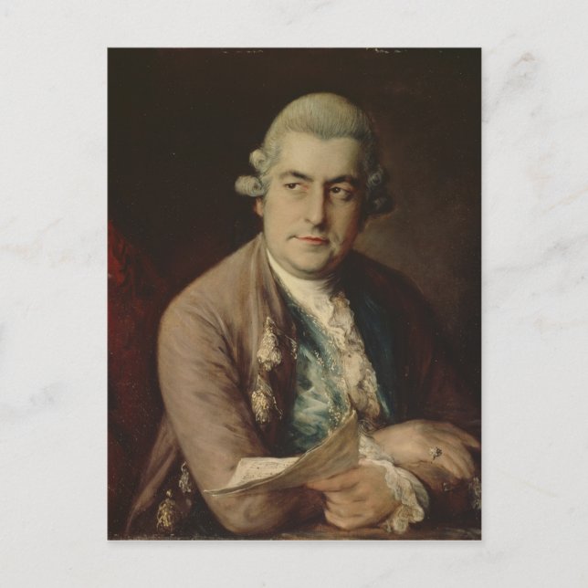 Carte Postale Johann Christian Bach, 1776 (Devant)