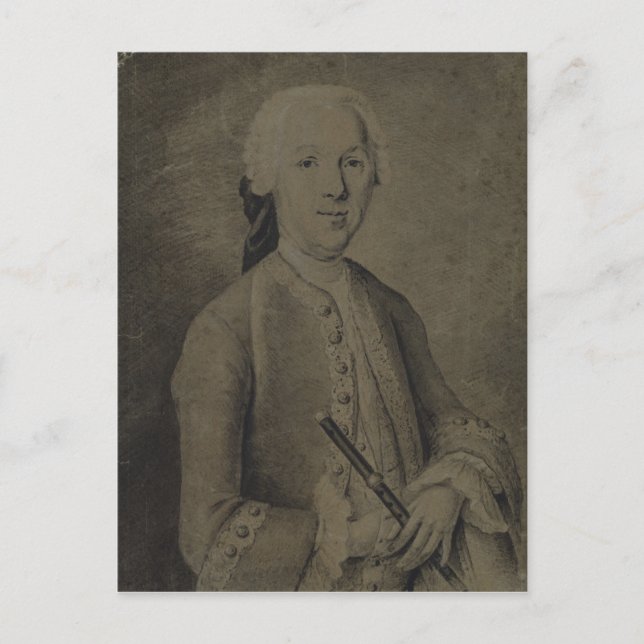Carte Postale Johann Joachim Quantz (Devant)