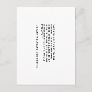 Carte postale Johann Wolfgang Von Goethe