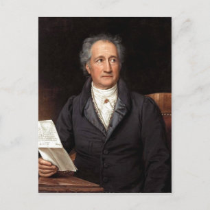 Carte Postale Johann Wolfgang von Goethe im 70. Lebensjahr, gema
