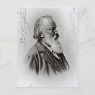 Carte Postale Johannes Brahms