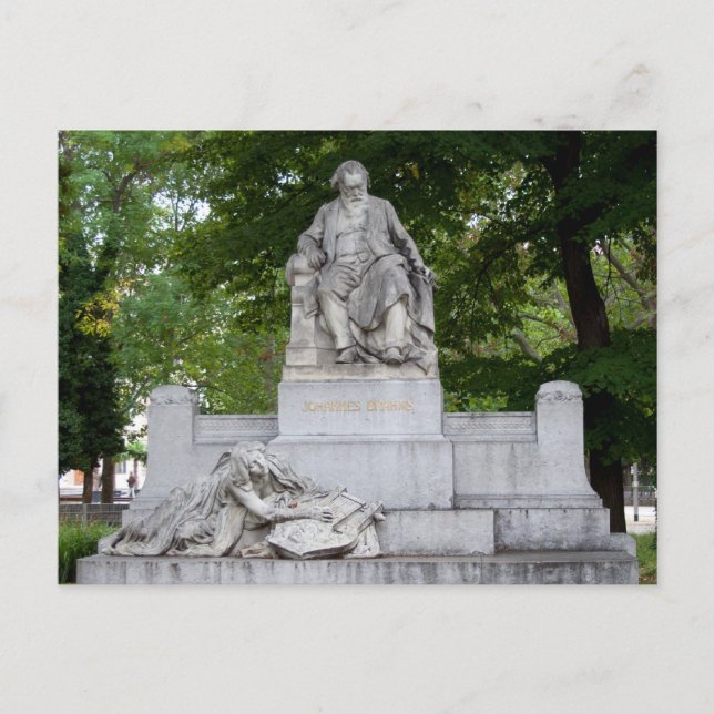 Carte Postale Johannes Brahms (Devant)