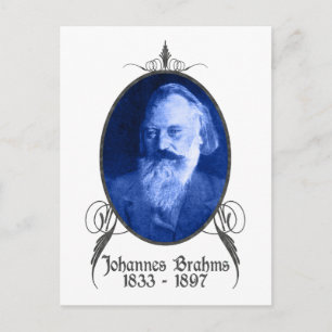 Carte Postale Johannes Brahms