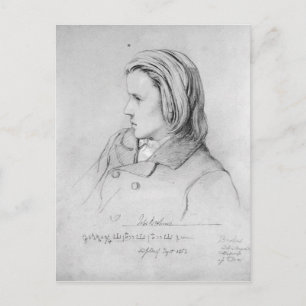 Carte Postale Johannes Brahms a vieilli vingt, 1853