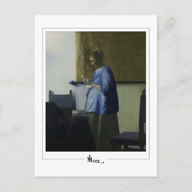 Carte Postale Johannes Vermeer #11 - Art (Devant)