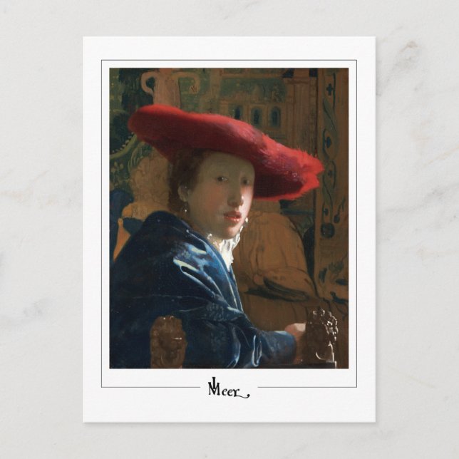 Carte Postale Johannes Vermeer #12 - Art (Devant)