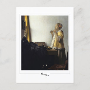 Carte Postale Johannes Vermeer #15 - Art