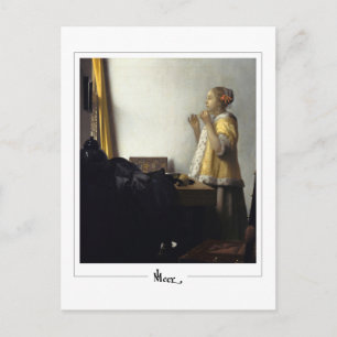 Carte Postale Johannes Vermeer #15 - Beaux-arts