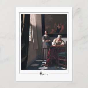 Carte Postale Johannes Vermeer #18 - Art