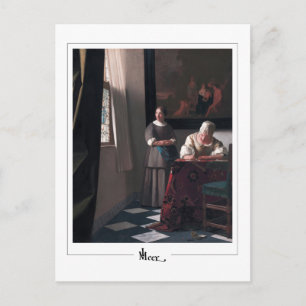 Carte Postale Johannes Vermeer #18 - Beaux-Arts