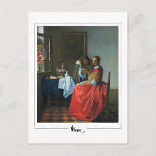 Carte Postale Johannes Vermeer #24 - Beaux-arts
