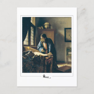 Carte Postale Johannes Vermeer #3 - Art