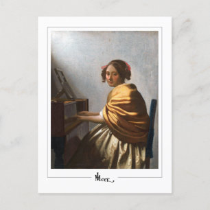 Carte Postale Johannes Vermeer #5 - Art