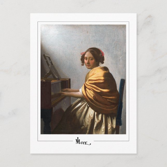 Carte Postale Johannes Vermeer #5 - Art (Devant)